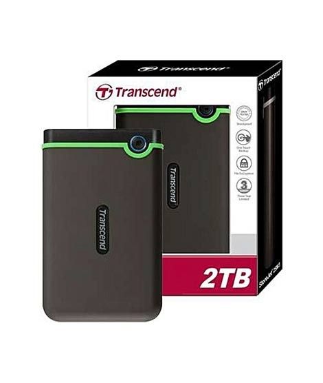 Transcend StoreJet Portable 2TB HDD (25M3) Price in Pakistan | iShopping.pk