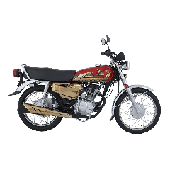 Honda CG 125 Self Gold - Red |Free Helmet