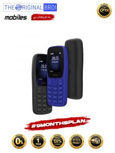 Nokia 105 - PTA Approved (Official) - 1 Year Warranty - Easy Installment - The Original Bro Mobiles - Main