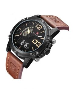 Naviforce Exclusive Edition Men"s Watch Brown (NF-9095-3) - On Installments - IS-0212