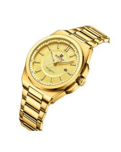 Naviforce Executive Edition Watch For Men Gold (NF-9212-6) - On Installments - IS-0212