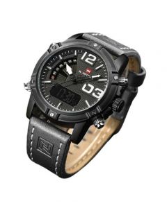 Naviforce Exclusive Edition Watch For Men - Black (NF-9095-5) - On Installments - IS-0212