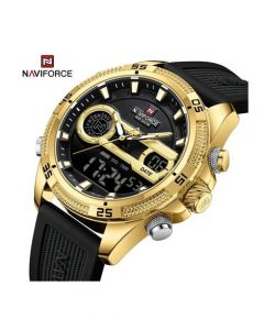 Naviforce Dual Mastery Watch For Men (NF-9223-4) - On Installments - IS-0212