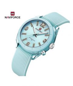 Naviforce Streamline Precision Watch For Women Blue (NF-7103-5) - On Installments - IS-0212