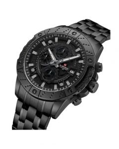 Naviforce Horizon Watch For Men Black (NF-9227-2) - On Installments - IS-0212