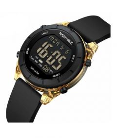 Naviforce Stylish Digits Watch For Women Black (nf-7108-1) - On Installments - IS-0212