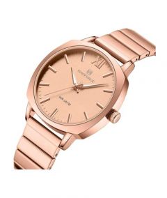 Naviforce Aurora Watch For Women Rose Gold (nf-5044-3) - On Installments - IS-0212