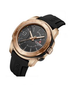 Naviforce Iconic Drive Watch For Men Black (NF-7112-5) - On Installments - IS-0212