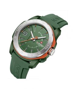 Naviforce Iconic Drive Watch For Men Green (NF-7112-7) - On Installments - IS-0212
