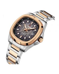 Naviforce Date Precision Watch For Men Two Tone (NF-9240-9) - On Installments - IS-0212