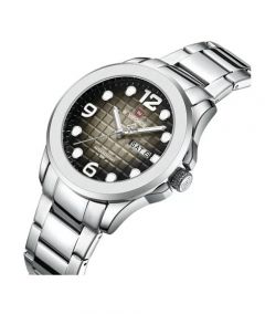 Naviforce Luminox Watch For Men Silver (NF-9244-7) - On Installments - IS-0212