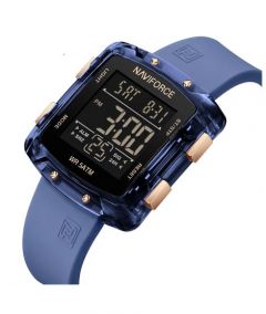 Naviforce Digitron Watch For Women Blue (NF-7121-2) - On Installments - IS-0212