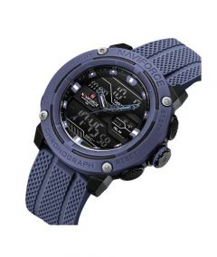 Naviforce DualTech Watch For Men Purple (NF-7114-3) - On Installments - IS-0212