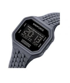 Naviforce Alphazone Watch For Men Dark Grey (NF-7116-8)  - On Installments - IS-0212