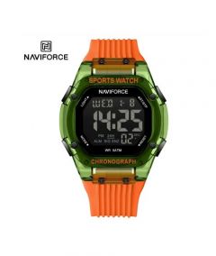 Naviforce Digital Storm Watch For Women Black (NF-7113-8) - On Installments - IS-0212