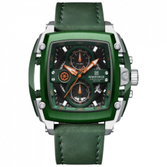Naviforce Nitro Chronograph Watch For Men Green (NF-8067-8) - On Installments - IS-0212