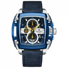 Naviforce Nitro Chronograph Watch For Men Blue (NF-8067-7) - On Installments - IS-0212