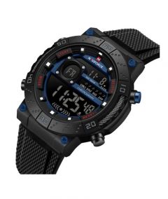 Naviforce Ionique Watch For Men Black (NF-9241t-2) - On Installments - IS-0212