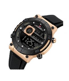 Naviforce Ionique Watch For Men Black (NF-9241t-5) - On Installments - IS-0212