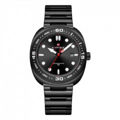 Naviforce Elite Calendar Watch For Men Black (NF-9250-1) - On Installments - IS-0212