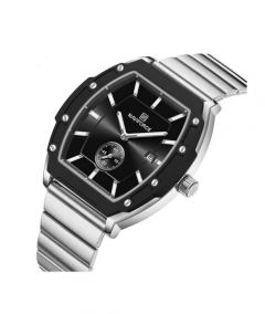 Naviforce Eternal Watch For Couples Watch Silver (NF-8068c-6) - On Installments - IS-0212