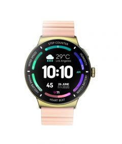 Faster Nerv Watch 4 Pro - 3 In 1 Straps-Pink - On Installments - IS-0214