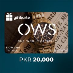 Giftkarte "OWS" Card - PKR 20,000