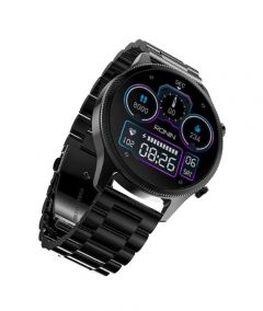 Ronin Luxe Smart Watch (R-010)-Black - On Installments - IS-0233