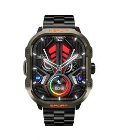 Ronin Luxe Smart Watch Stainless Steel (R-013) - On Installments - IS-0233