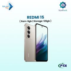 Xiaomi Redmi 15 8gb 128gb On Easy Installments with 1 Year Brand Warranty & PTA Approved by SALAMTEC?&?BEST?PRICES (0 % Percent Profit Product )