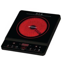 Westpoint WF-142 Westpoint Infrared ceramic cooker, Fast heating Auto shut-off timer easy to use and clean 2000w 