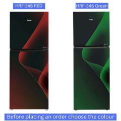 Haier Refrigerator Smart Inverter 14 Cubic HRF- 346IPRA Red | Official Warranty | upto 10 Months Installments 