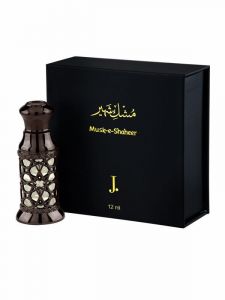 J. Junaid Jamshed Fragrance Musk-e-Shaheer Attar Citrus Sweet Fresh Spicy Woody Musky for Men - 12ml - Available On Installment Plan By - Microtel Trading MT02