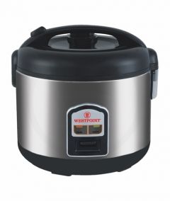 WestPoint Rice Cooker Steel (WF-5350) - On Installments - IS-0239