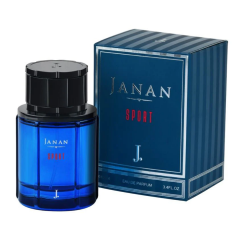 J. Junaid Jamshed Fragrance Janan Sport Fresh Citrus Woody for Men 100ml - Available On Microtel Trading MT4