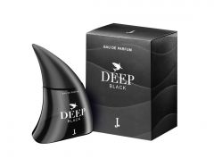 J. Junaid Jamshed Fragrance Deep Black Spicy Woody for Men 75ml- Available On Microtel Trading MT4