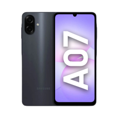 Samsung Galaxy A07 (Ram 6GB Storage 128gb) Black Colour 100% Company Orignal and Autentic Product With Samsung Official  Warranty - Available On Tech House TH09
