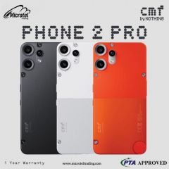 Smart Phone Nothing 2 Pro - 8GB Ram 128GB Storage Orange - Official Company PTA Approved - 1 Year Official Brand Store Warranty  - Available On Microtel  Trading - MT04