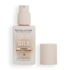 Makeup Revolution Skin Silk Serum Foundation F5 23ml - On Installments - IS-0245