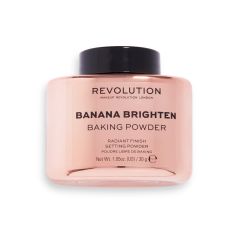Makeup Revolution Banana Brighten Baking Powder 30gm - On Installments - IS-0245