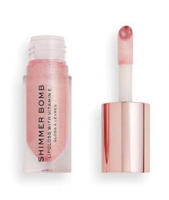 Revolution Shimmer Bomb Lip Gloss - Glimmer Nude - On Installments - IS-0245