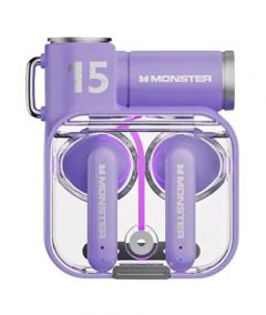 Monster Airmars Wireless Gaming Earbuds (XKT-15)-Violet - On Installments - IS-0194