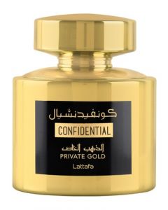 LATTAFA CONFIDENTIAL GOLD EDP 100ML-(C2B)