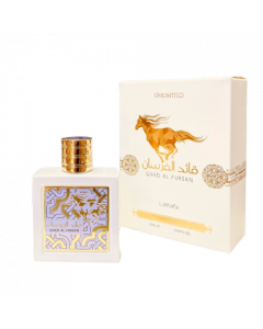 lattafa qaed al fursan unlimited perfume for men and women 100 ml edp-(Clicktobrand)