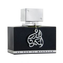 Lattafa Al Dur Al Maknoon Silver For Unisex 100ml-(Clicktobrand)