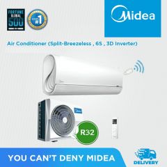  Midea Split AC 1 Ton 12HRFN8 Breezless DC Inverter -ET (002)