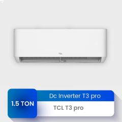 TCL Split ac 1.5 Ton 18T3 Pro Inverter with T3 Compressor Heat and Cool Ampere Lock Big Indoor and Outdoor | Free Delivery and Installation | Official Warranty -ET (002)