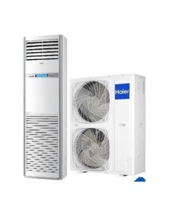 Haier Inverter Floor Standing Cabinet AC Heat & Cool 4 Ton White (HPU-48E/DC) - On Installments - IS-0247