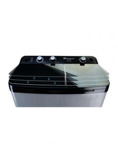 Dawlance Twin Tub Top Load Semi-Automatic Washing Machine White 9kg (DW-8550-CBFL) - On Installments - IS-0247