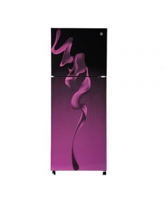 PEL Glass Door Freezer-on-Top Refrigerator 11 cu ft (PRGD-6460)-Purple Blaze - On Installments - IS-0247